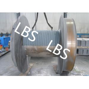 Buy cheap Steel Q345 Q420 Smooth Winch Drum Different Wire Rope Diameter product