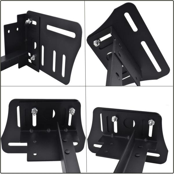 Metal Bed Frame Headboard Attachment Kit Bed Frame Hook Bracket Adapter for Queen Bed