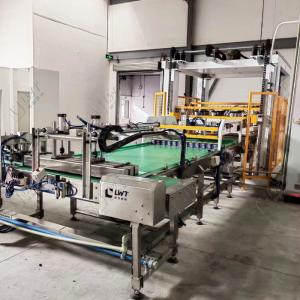 High Speed Automatic Meat Canned Palletizer Machine / System AC 380V