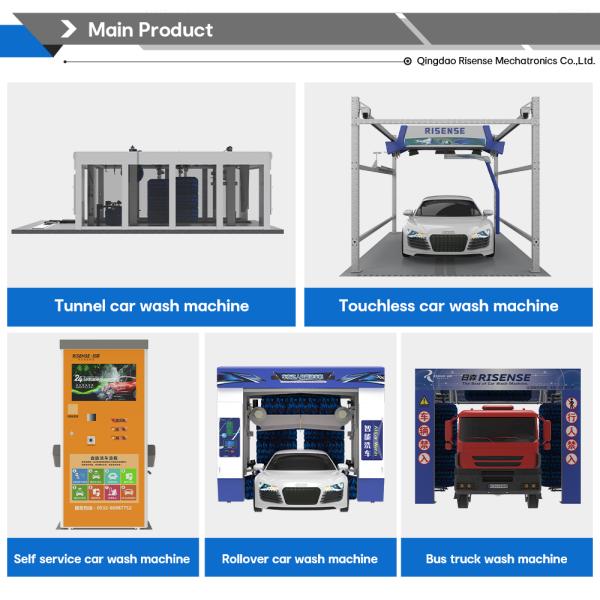 Risense Popular Fully Automatic Bus and Truck Wash Machine Risense CB-730/High Pressure Automatic Truck Wash