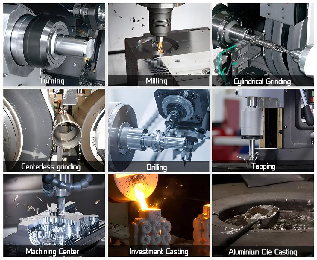 Welded Precision CNC Machining Parts Multi Material Precision CNC Components For Construction Equipment