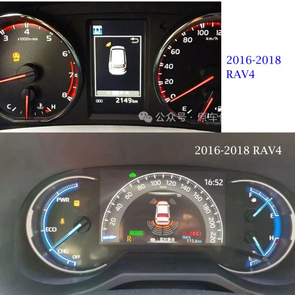 Ultrasonic Reverse Parking Sensor Detection System Wireless Front Rear Radar For Vehicles