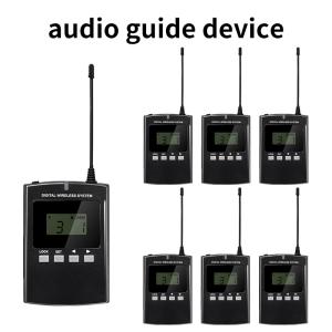 Two-way style 008B audio guide device with intercom function