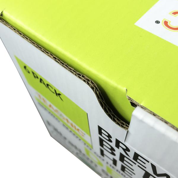 160x120cm PMS Custom Paper Packaging Box For Juice Carrier