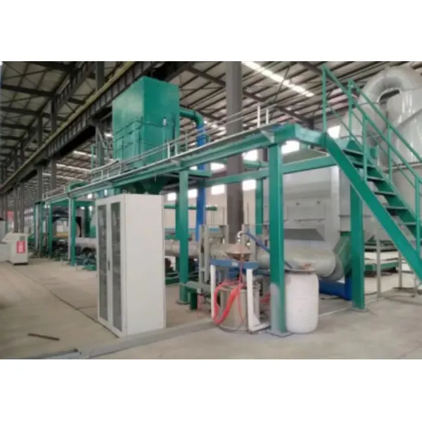 FBE Coating Line with Internal & External Coating Using High Voltage Electrostatic Spray Gun and Medium-Frequency Heating System