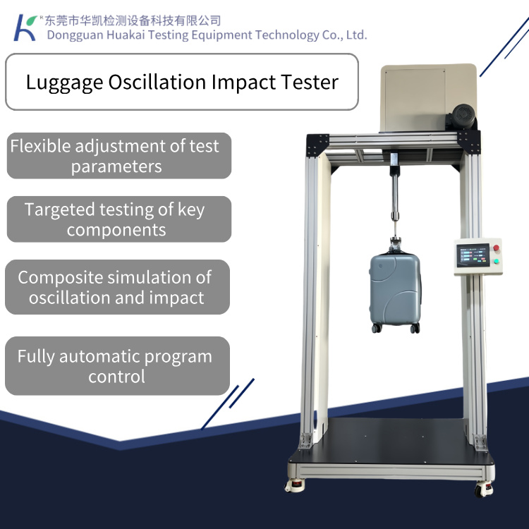 Suitcase Oscillating Impact Testing Machine and Handbag Oscillating Reciprocating Impact Testing Machine