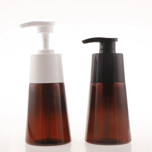 Buy cheap Customized Empty Triangular Pump Bottle Dispenser-Brown Refillable product