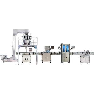 Buy cheap Fully Automatic Multi Head Weigher Machine For Banana Chips product