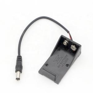 Buy cheap 15cm Cell Case Box 9V Battery Holder with DC Power Jack 2.1x5.5mm product