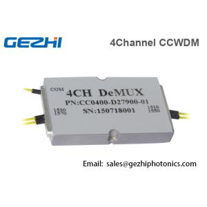 Buy cheap 4 channels CCWDM Mini Module Compact Course Wave Division Multiplexer product