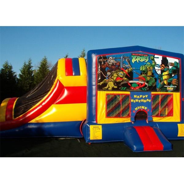 Durable Commercial Bounce House Obstacle Course For Adult Inflatable Games