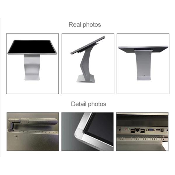 6ms 1920x1080 300cd/m2 Android Video Player Kiosk 43 Inch