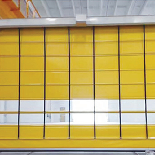 Customized Geomagnetic Induction High Speed Folding Door Efficient Industrial Production Workshop Operations