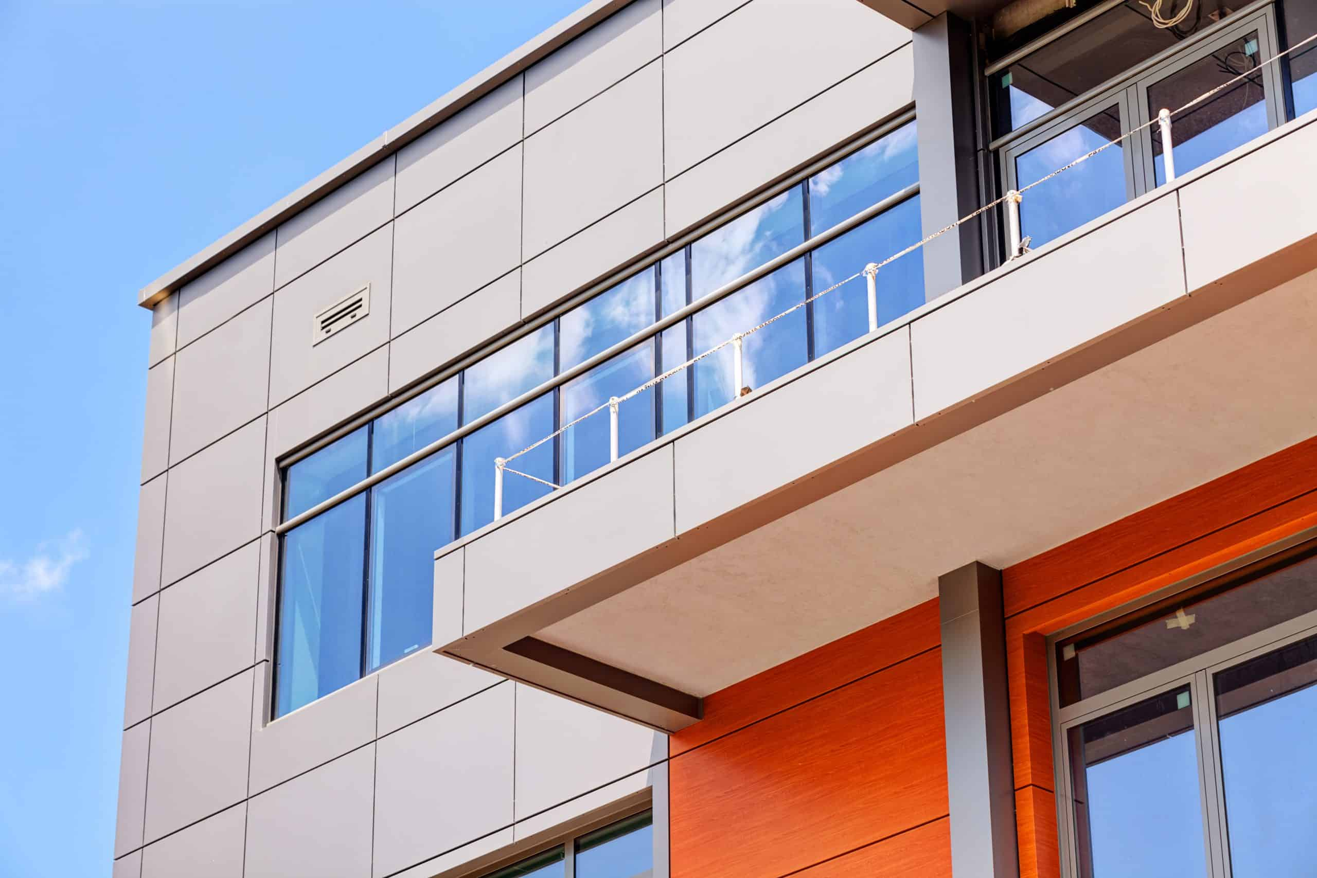 Fireproof Pvdf Aluminum Composite Panel For Building Facade Low Smoke Toxicity Acp Sheet