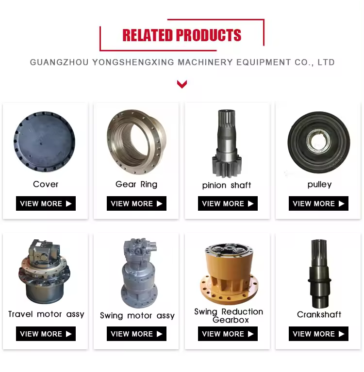 YOONGSHING Crawler Excavator E336D2/E340D/E340D2 Spare Parts Swing Device Reducer Swing Reduction Gearbox 378-9558/482-6619