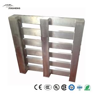 Buy cheap Aluminum Profile Pallet for Seafood Company Cold Storage Aluminum Steel Pallet Metal Tray Sold product