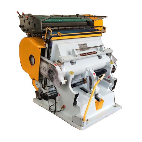 Semi Automatic Paper Board Die Cutting Machine , Manual Box Die Cutter ISO9001 Certified