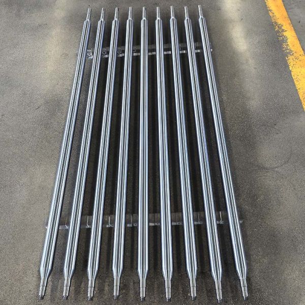 Mirror Polished Leveler Roller 100 Mm Dynamic Balance Calibrated Panel Flattening Straightening Core
