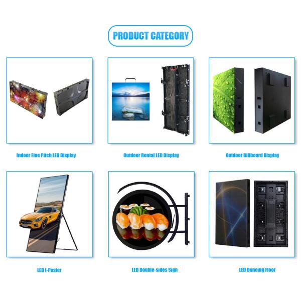 SMD2121 Indoor Fixed LED Display Video Wall P3 Front Access Magnetic Module