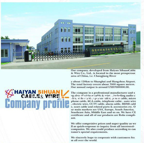 Car Audio Amplifier Wiring Kit with RCA Connector Type and Customizable Cable Color