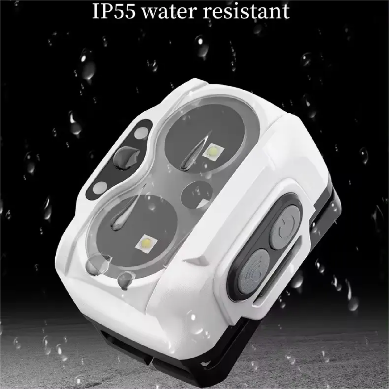 Factory Sales Outdoor LED Lighting Tools Camping Emergency Lamp Replaceable Rechargeable Battery Super Bright Head Lamp