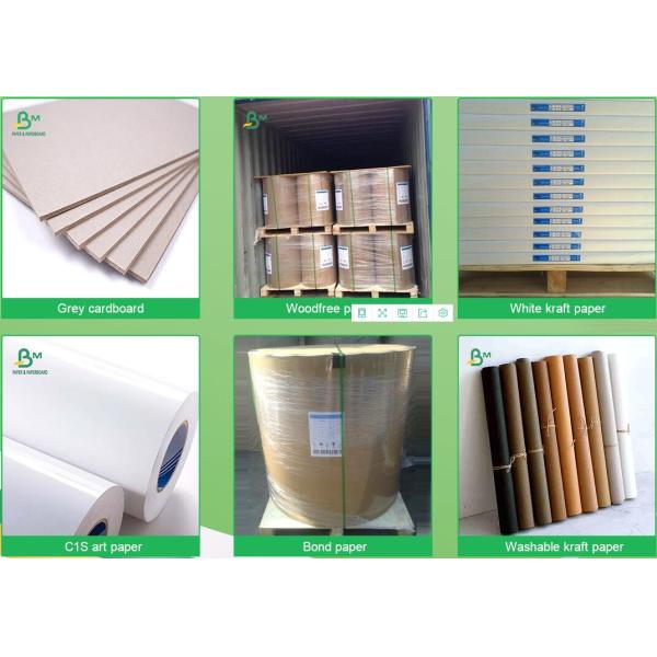 Durable Jumbo Roll Paper For Shipping Bags Environmental Friendly