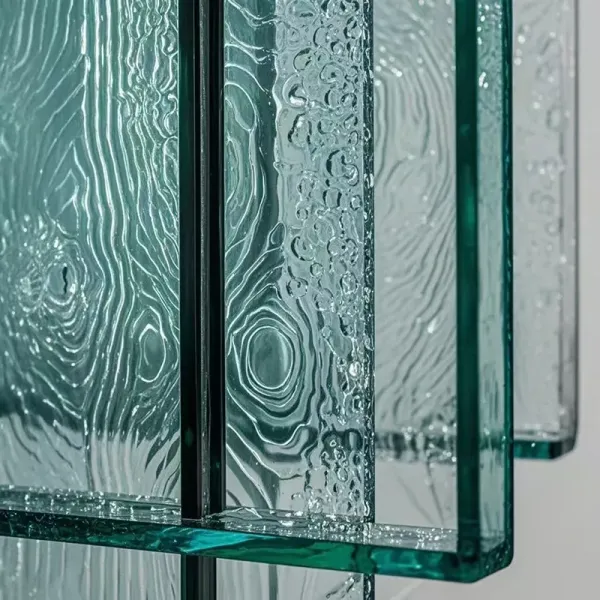 Mild Physique Patterned Decorative Glass For Elegant Showcase Shower Rooms