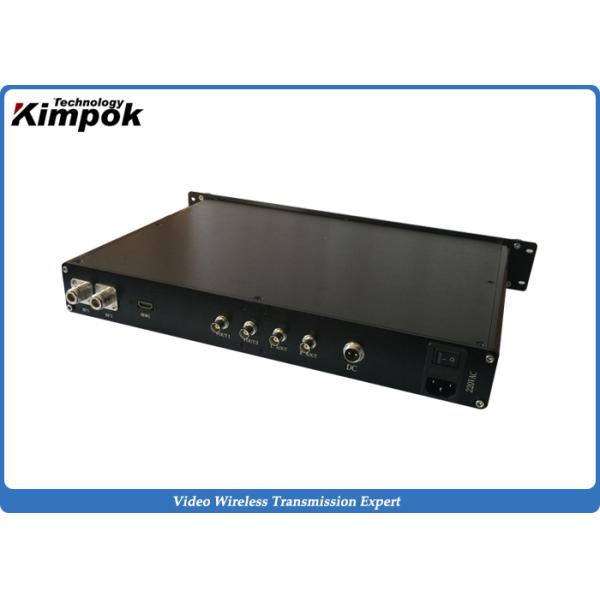 Mini UAV Video Transmitter with battery 1 watt RF Power for 20km from Air to Ground