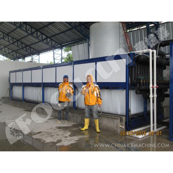 Bitzer Compressor Container Block Ice Machine for Ice Block Production Efficiency