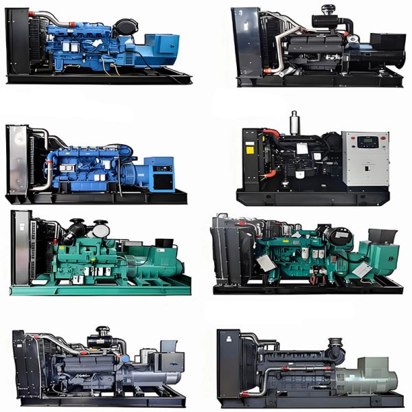 Robust Performance Diesel Engine Generator Set AC Three Phase Farms Open Type Diesel Generator