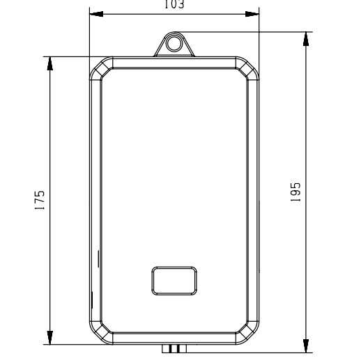 High Precision Lithium Battery Charging Portable Personal Positioning Terminal
