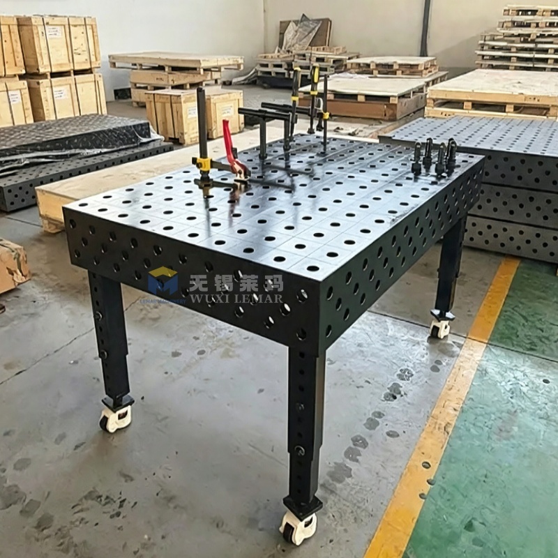 D28 Precision 3D Welding Table with Millimeter Graduation Scale