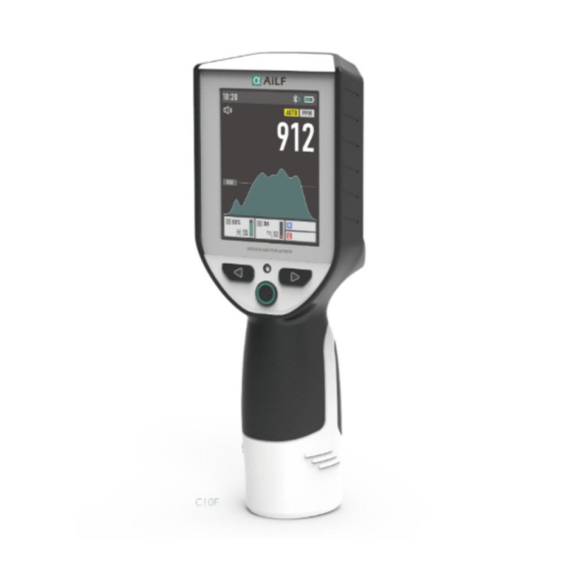 Handheld Pump Type C10F Full Scale PPM LEL% VOL Display Laser TDLAS Methane Leakage Detector