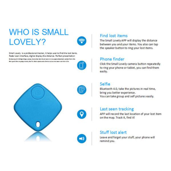 Anti - Lost Alarm Bluetooth Key Finder , Smart Wireless Pet Bluetooth Tracker