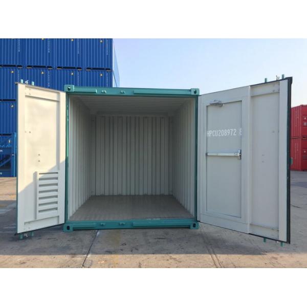 Offshore Small Shipping Containers With Man Door DNV Standard 10 Foot Steel Floor