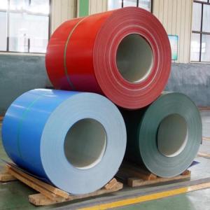 Buy cheap 1013 1015 PPGI Color Coated Gi Steel Coil 0.48mm Prepainted Galvanized Sheet product