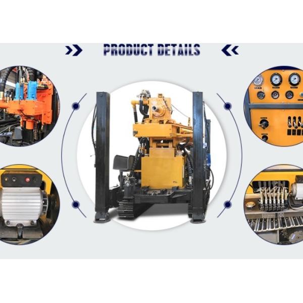 350 Meters Hydraulic Borewell Drilling Machine Deep Underground