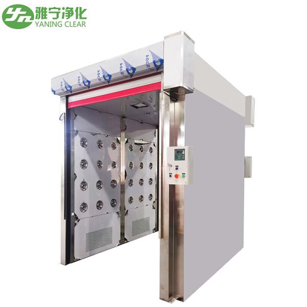 Automatic Induction Doorperson Air Shower Room Rapid Rolling Pvc Shutter Door Cargo