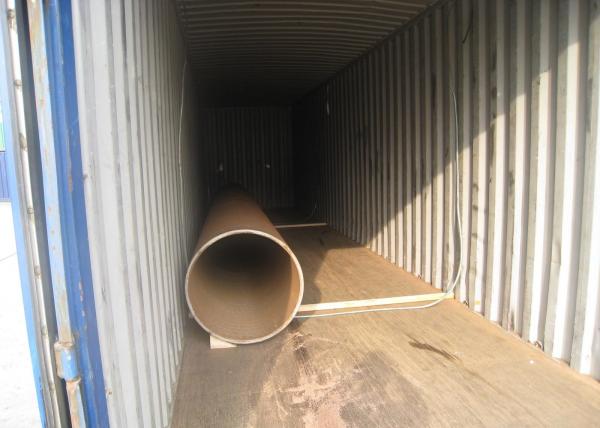 Large OD Alloy Steel Pipe Seamless Structure ASTM A335 P5 Material 610 * 140mm Size