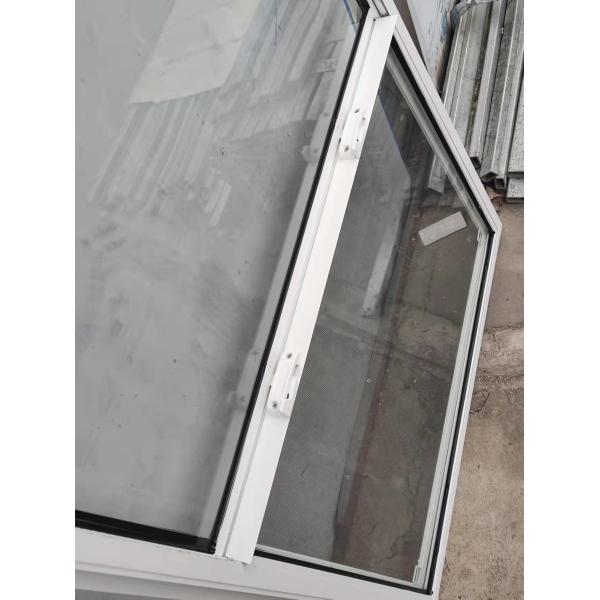 White Vinyl 48x48 Single Hung Window With Net Screen