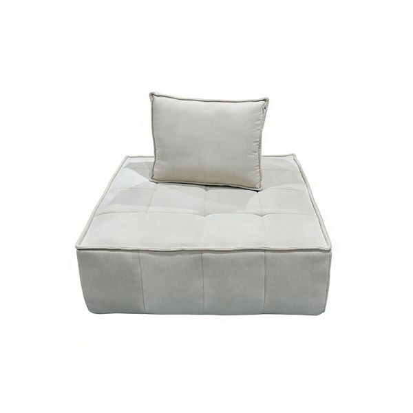 Modern Lazy Home Compressed Sofa Single Fabric Sponge Compressed Sofa Modern