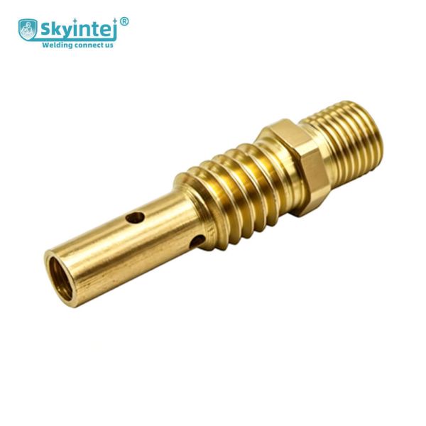 200A MIG Welding Torch Tip Holder Brass/Copper Contact Tip Holder Threaded Compatible with for 200A Gun