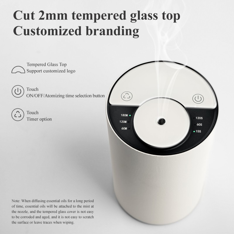 Intelligent Car Aroma Diffuser 100cbm Coverage 15ml Automotive Essential Oil Diffuser