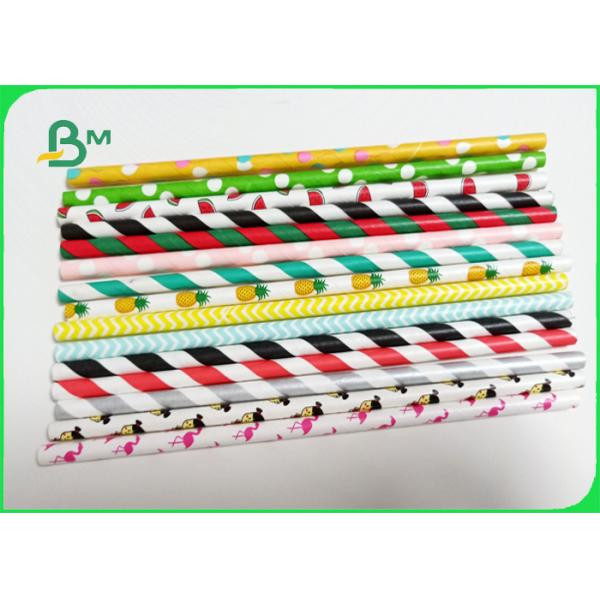 Thickness 60gsm Waterproof performance Black / white straw wrapping paper for drinking