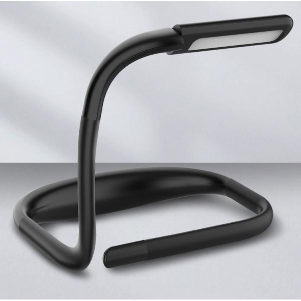 Silica Gel ABS Hanging Neck Reading Light USB LED Reading Lamp For Students