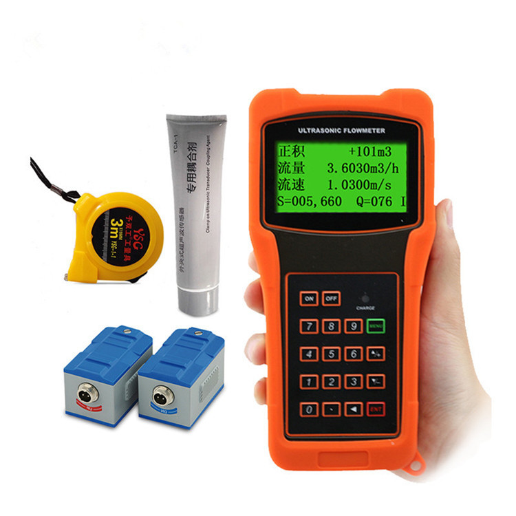 Buy cheap Handheld Ultrasonic Flow Meter Sensor / Totameter / Effusion Meter product
