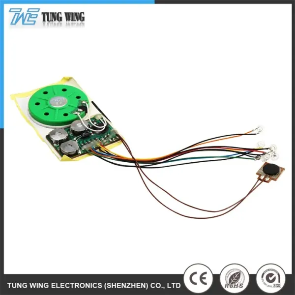 Waterproof sound module for plush toys