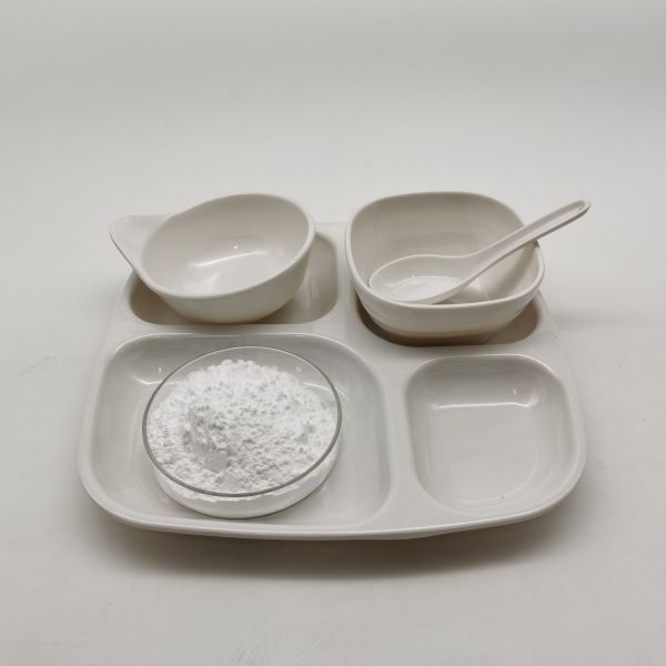 Tableware Kitchenware Raw Material 100% Melamine Moulding Compound Powder