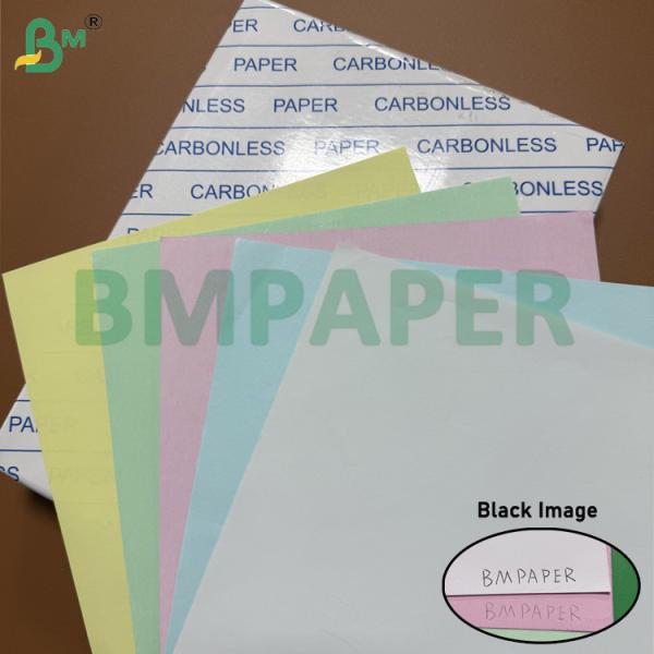 80gsm NCR Carbonless Paper In White And Multiple Colors Legal Size 8.5" X 14"