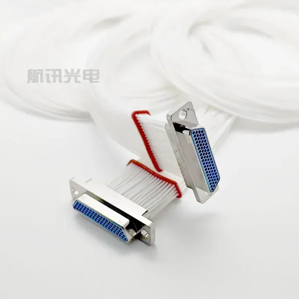 J30j-74tjl-A1 Rectangular Connector with A1 Tail Clip 74 Core Aviation Plug with Wire mili-tary.